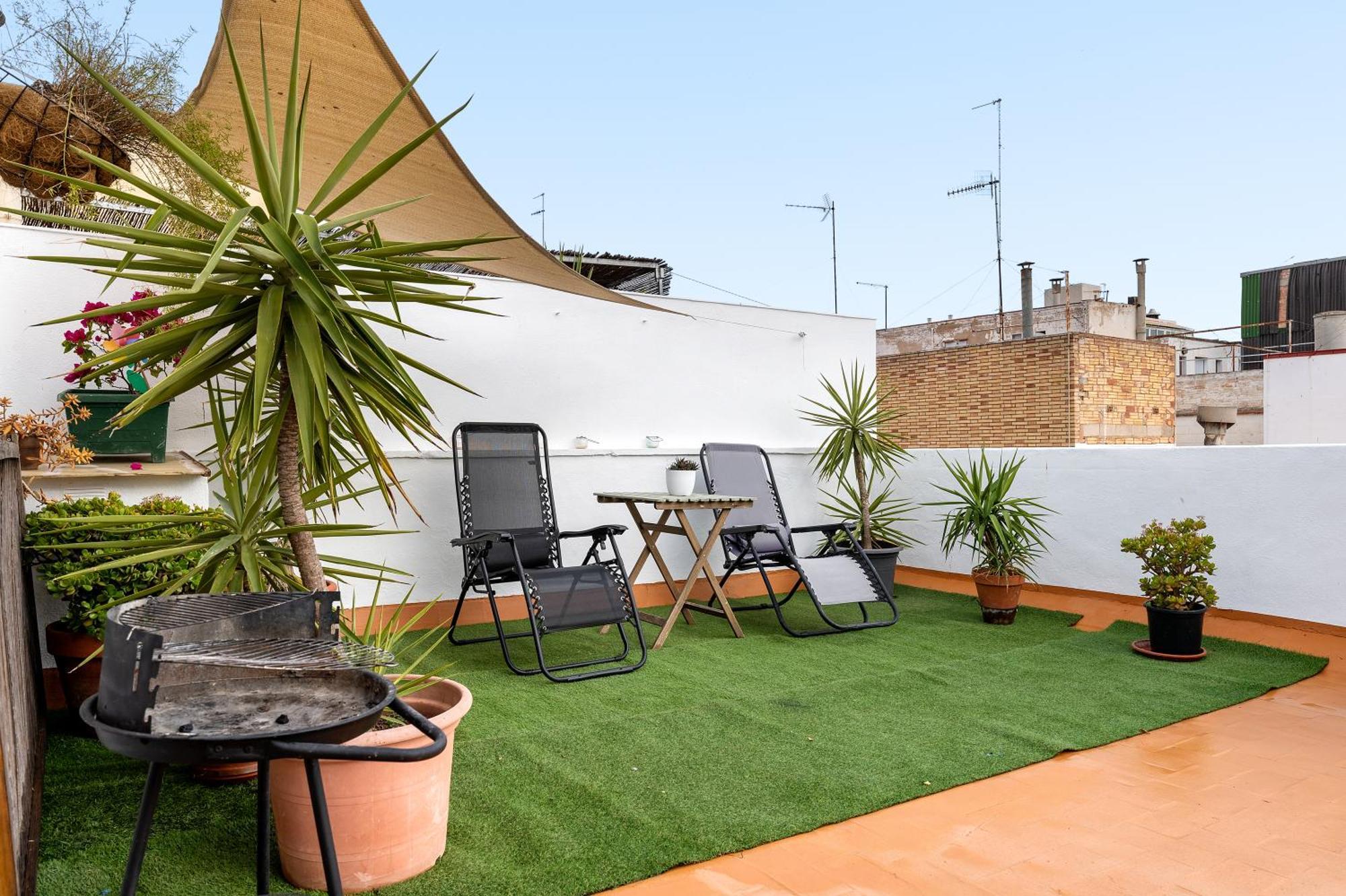 Super Terraza Daire Amposta Dış mekan fotoğraf